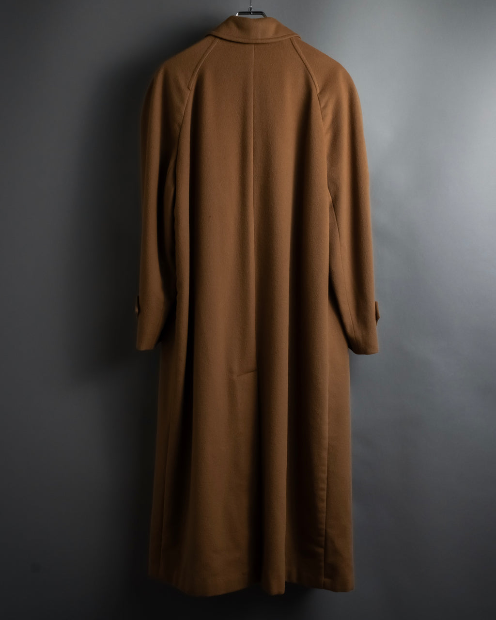 "FENDI" 90's Italian classic 100% cashmere belted coat