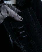 "GIORGIO ARMANI" Beautiful shape velour tailored jacket