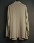 -MOOD Vintage Collections- 90’s-00’s Single button linen blend jacket