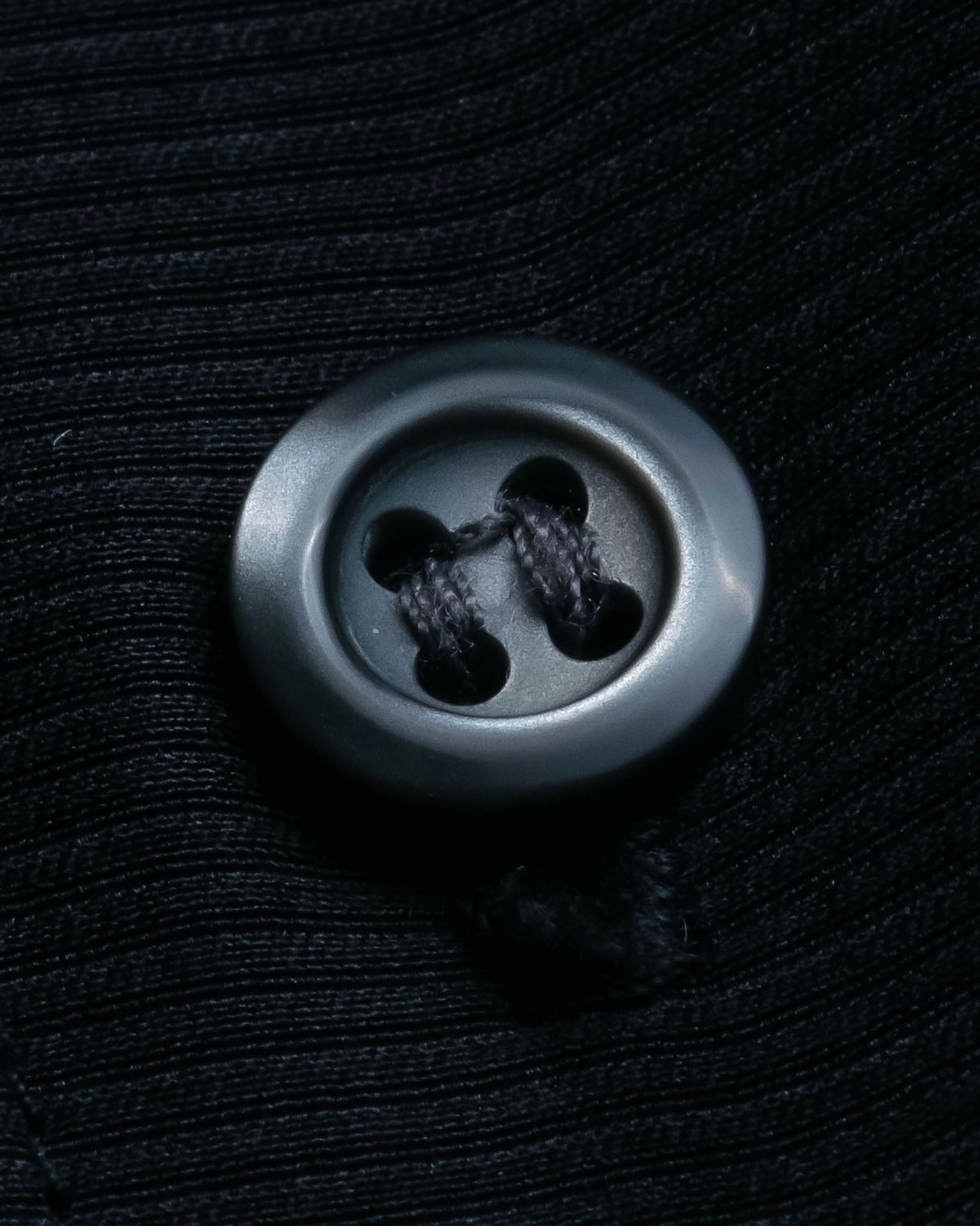 "HUGO BOSS" Striped fabric super oversized black shirt