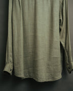 -MOOD Vintage Collections-
90’s Houndstooth linen relaxed shirt