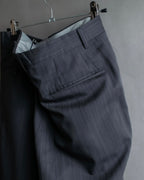 "CHRISTIAN DIOR MONSIEUR" Shadow stripe pattern classical formal detail set up