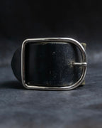 "HERMES" D ring buckle design leather bracelet