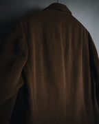 –SPECIAL– "LOEWE" 90’s cashgora blend tailored overcoat