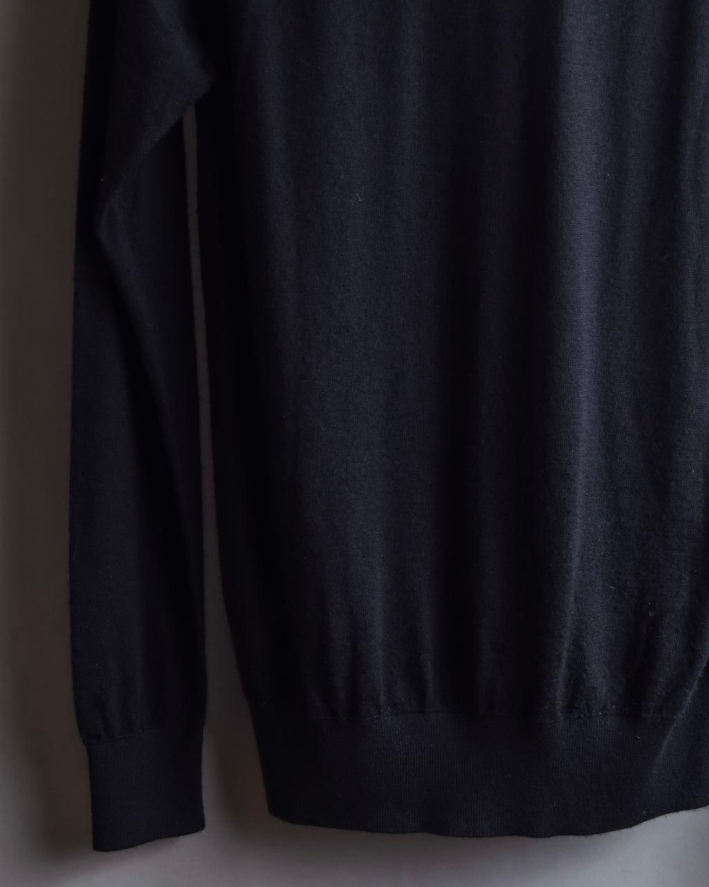 "HERMES" Cashmere silk blend V-neck knit