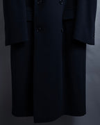 "STUDIO 0001 BY FERRE" Structured silhouette super long chester coat