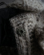 "ERMANNO SCERVINO" Three-dimensional knit long cardigan