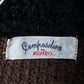 "Composition by KENZO" Fuzzy material cleric design knit coat