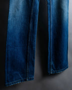 "PRADA" Vintage style three dimensional cut jeans