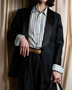 "GUCCI" Pre-Fall 2018 collection message embroidered shawl collar jacket