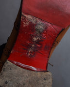 "Christian Louboutin" Brogue detail wingtip leather shoes