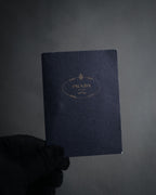 “PRADA” 1998-2003 Felt and gomma duffle bag