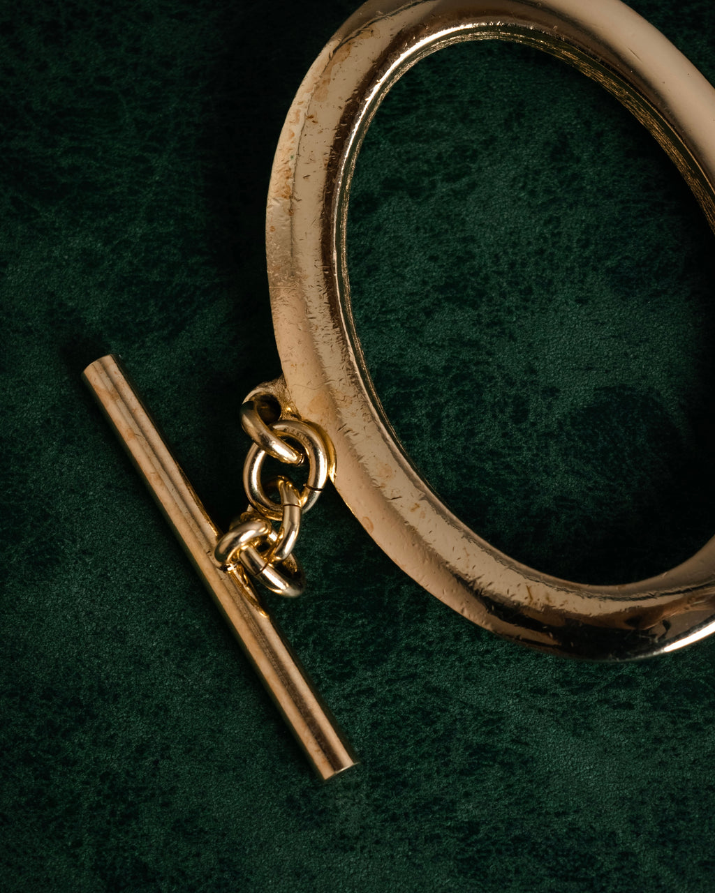 –SPECIAL– “Christian Dior” 90’s Sculptural oval link bracelet