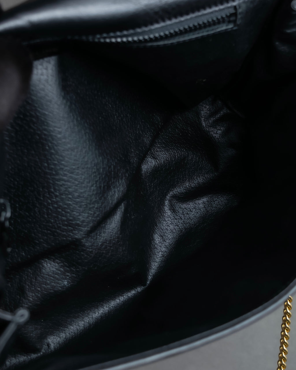 "CELINE" Triomphe logo quilted leather shoulder bag