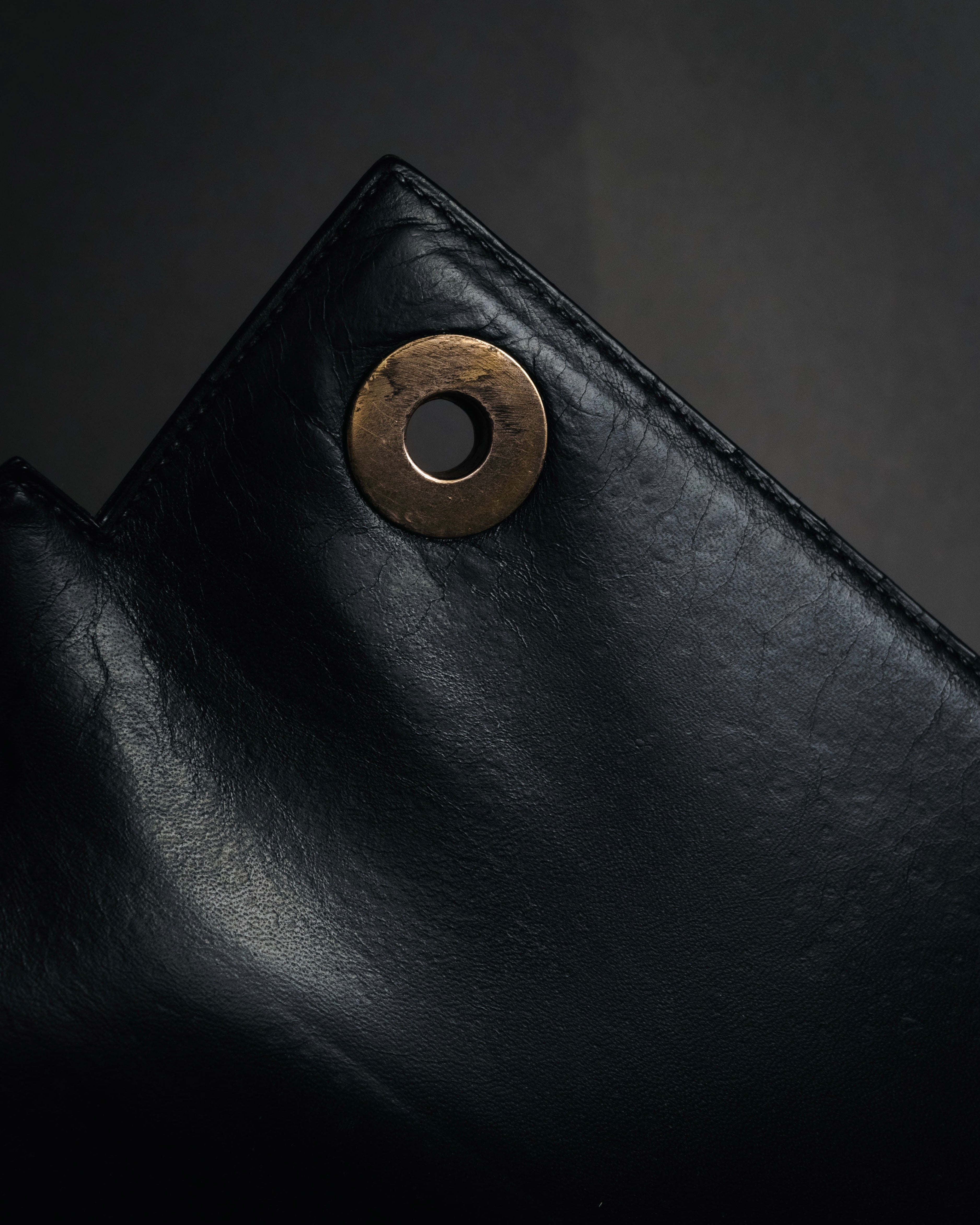 –SPECIAL– "HERMES" 60’s-70’s Box calf piano lock accordion bag