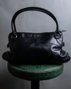 "Salvatore Ferragamo" Gancini motif leather one-handle bag