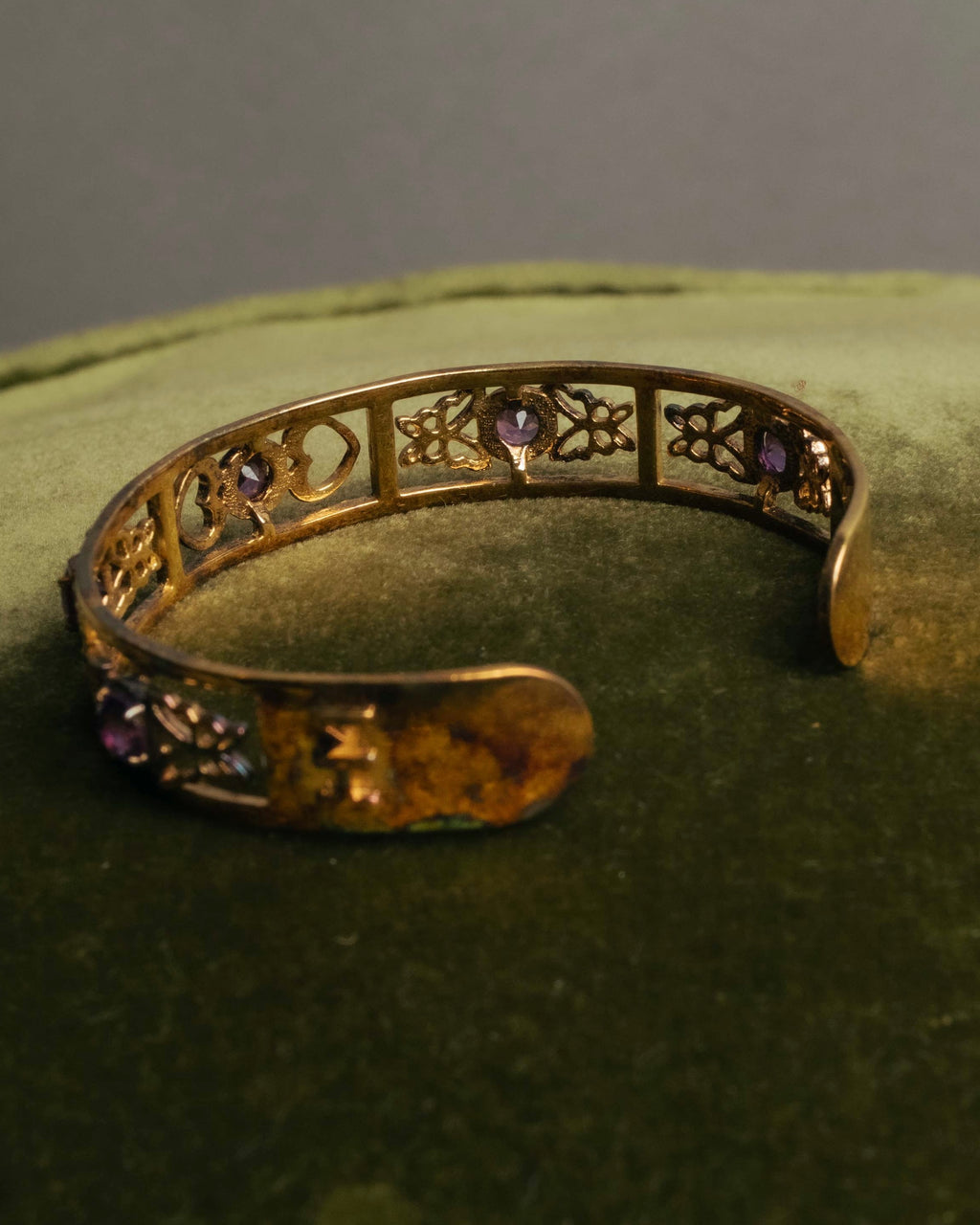 “Hanae Mori” 1989 Butterfly sterling cuff bangle