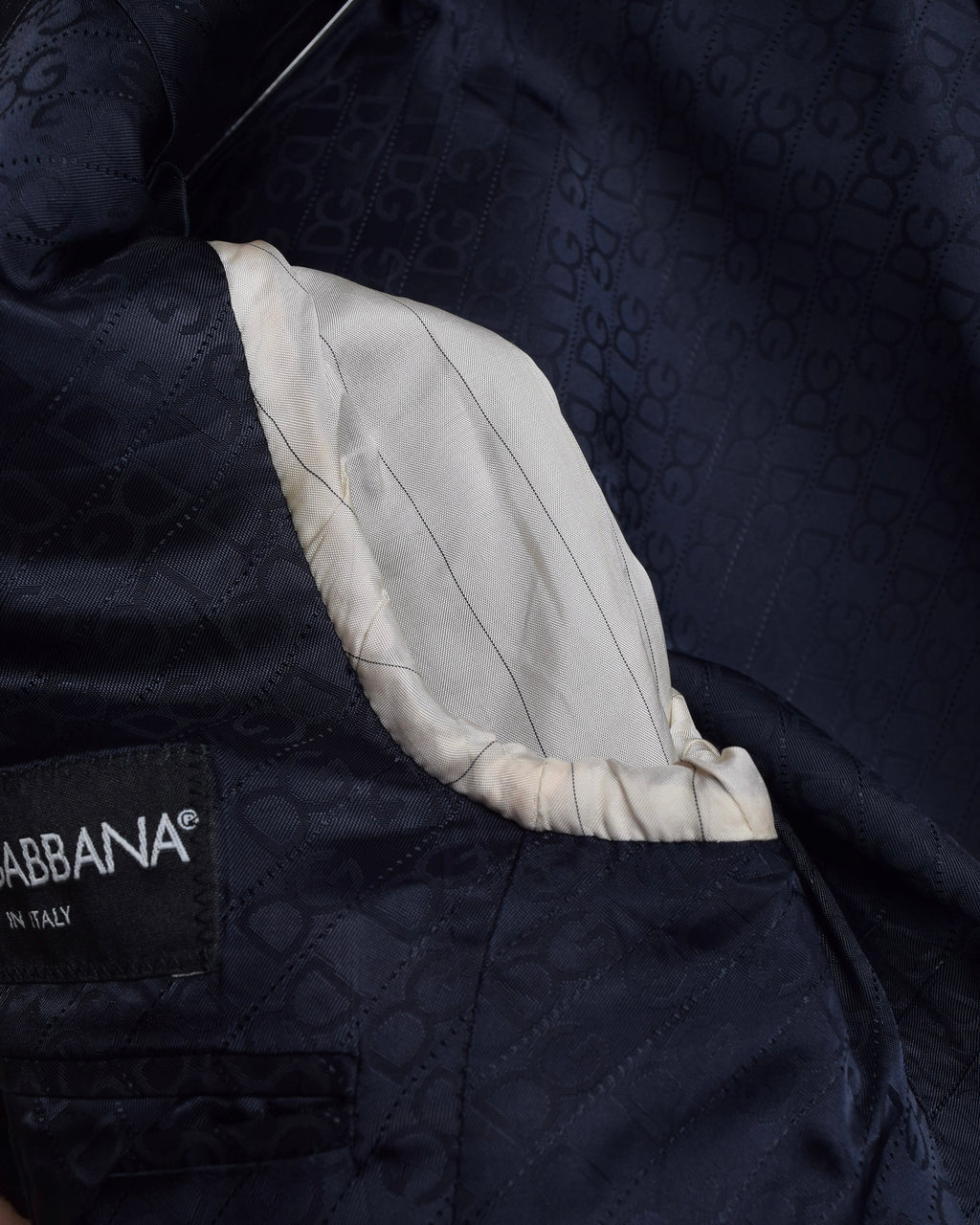 "Dolce & Gabbana" Pinstripe wool tailored jacket