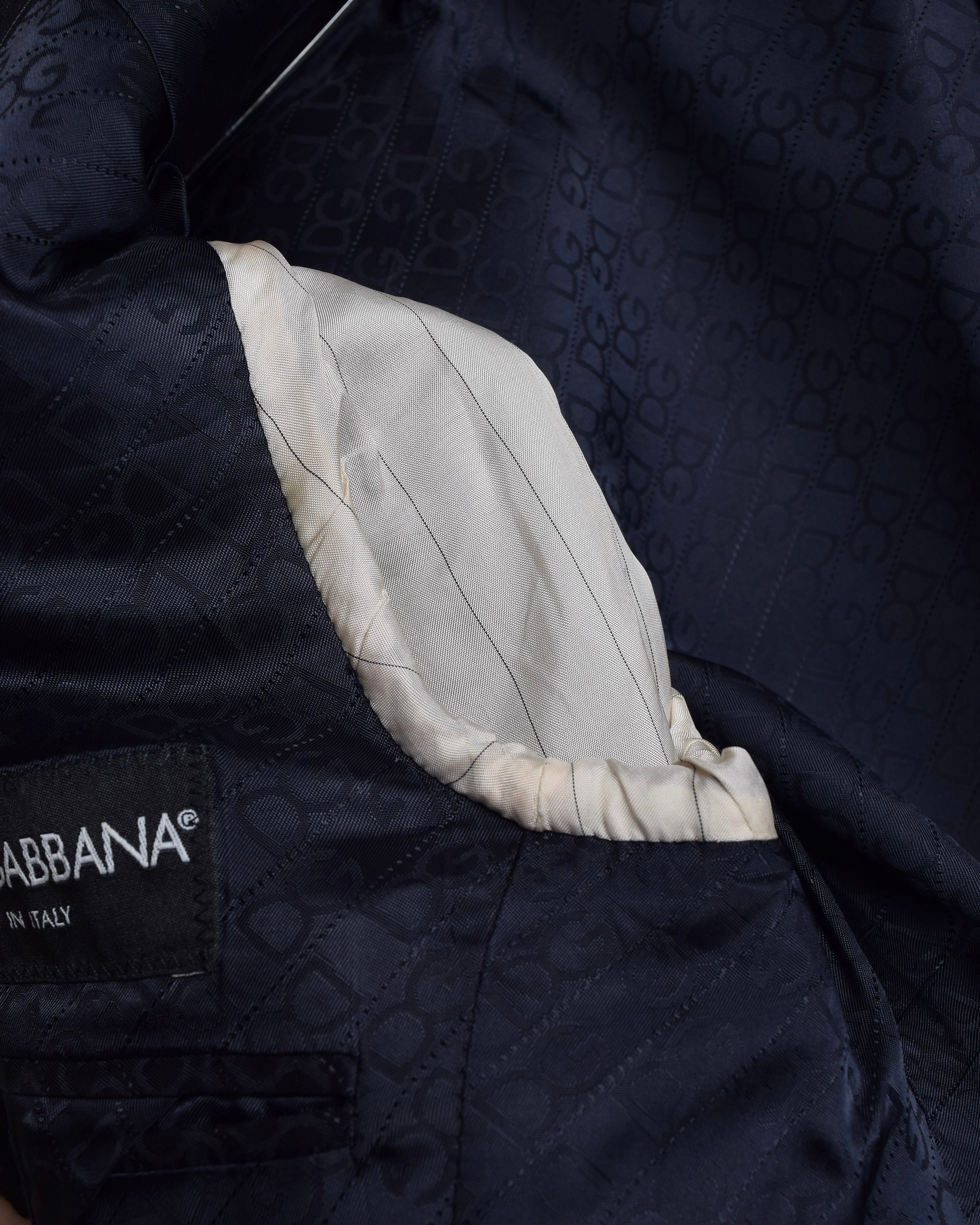 "Dolce & Gabbana" Pinstripe wool tailored jacket