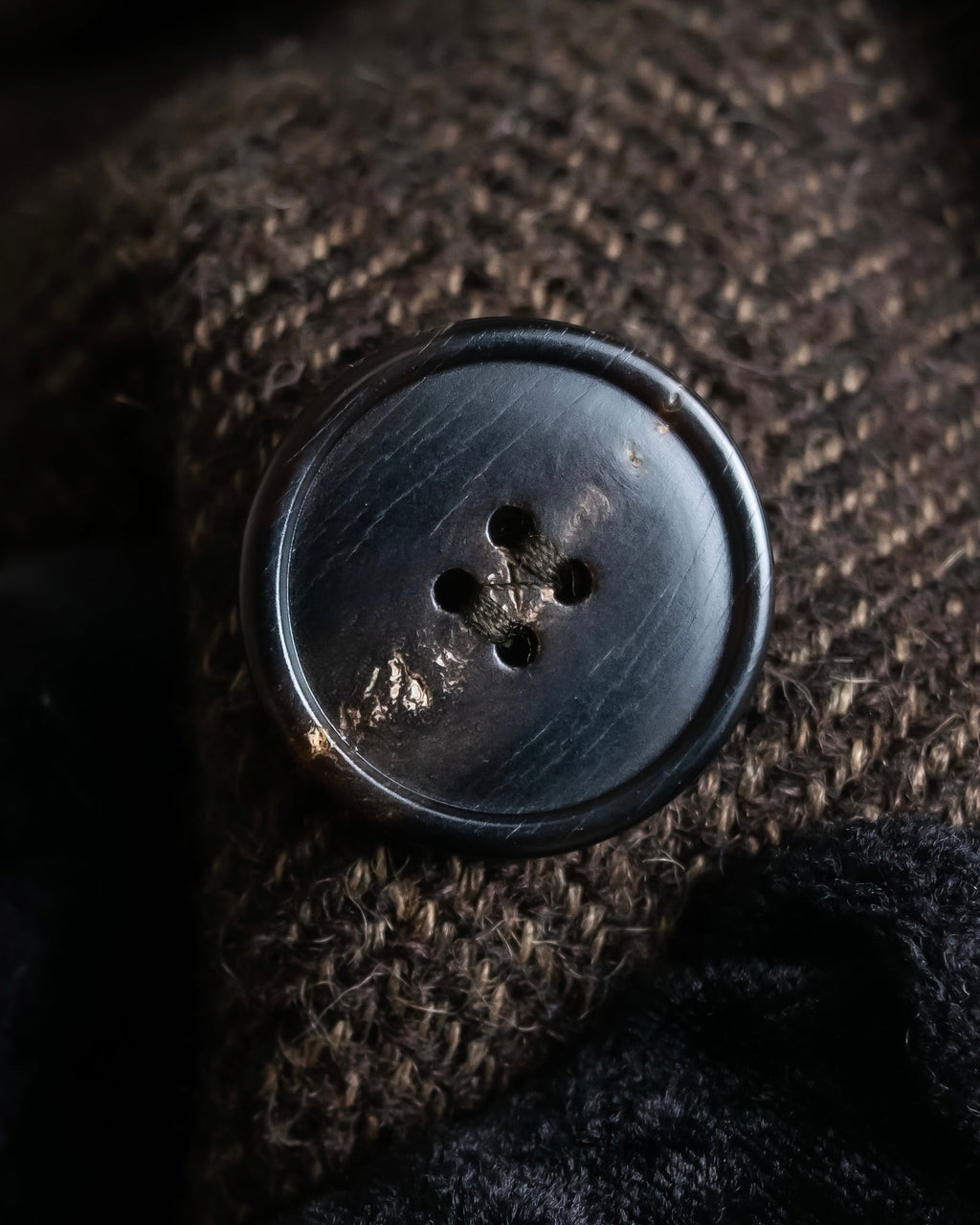 "Dolce &amp; Gabbana" Herringbone pattern slim shape chester coat