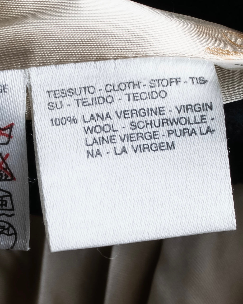 "Max Mara"
 Swakara fer collar oversized wrap style chester coat