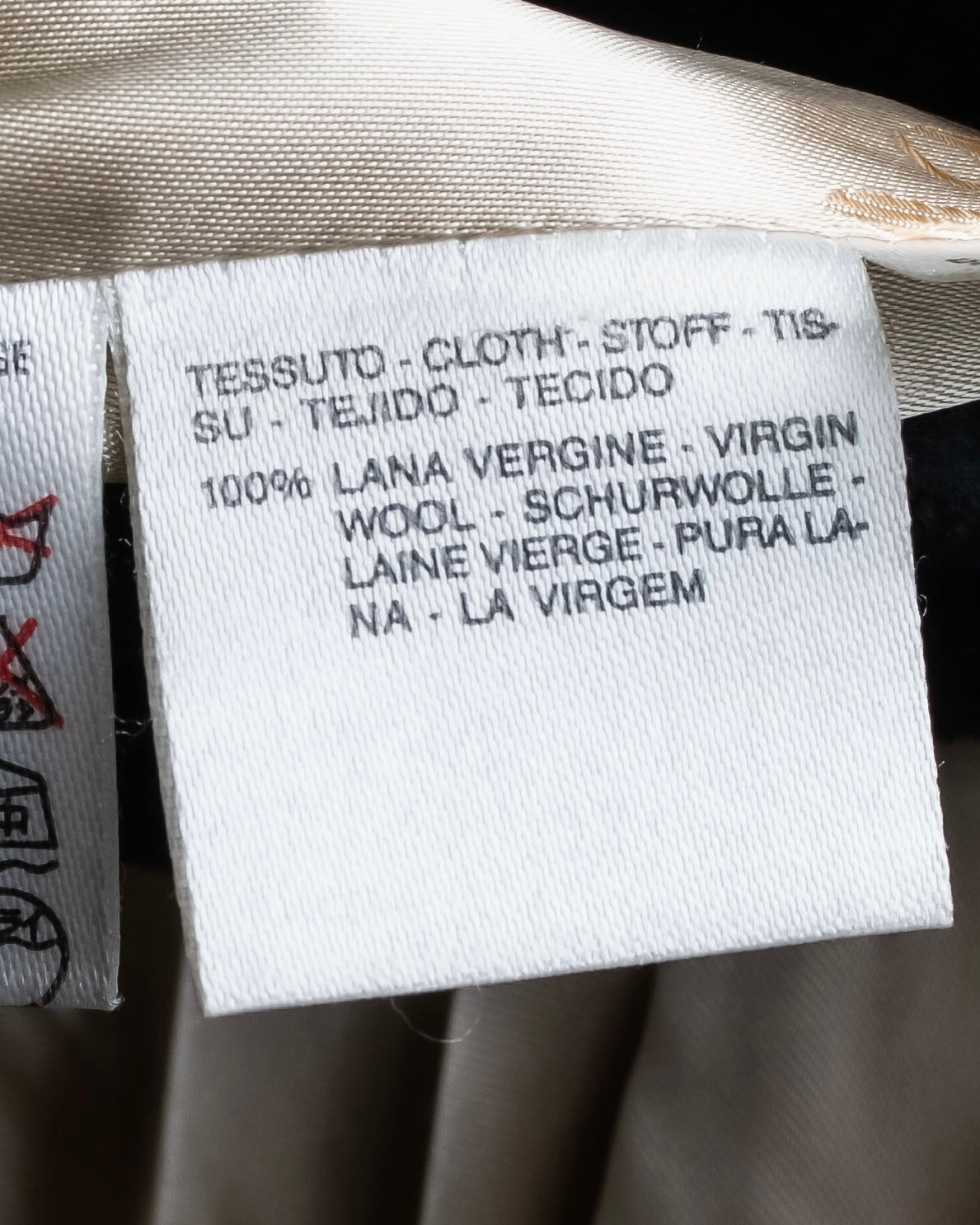 "Max Mara"
 Swakara fer collar oversized wrap style chester coat