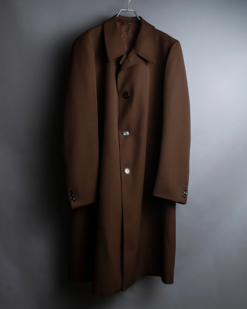 “Vintage” Oversized beautiful silhouette soutien collar coat