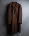 “Vintage” Oversized beautiful silhouette soutien collar coat