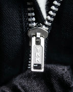 "COMME des GARCONS" Wool gabardine flare maxi length skirt