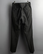 "PRADA" Sharkskin wool minimal tailoring set up