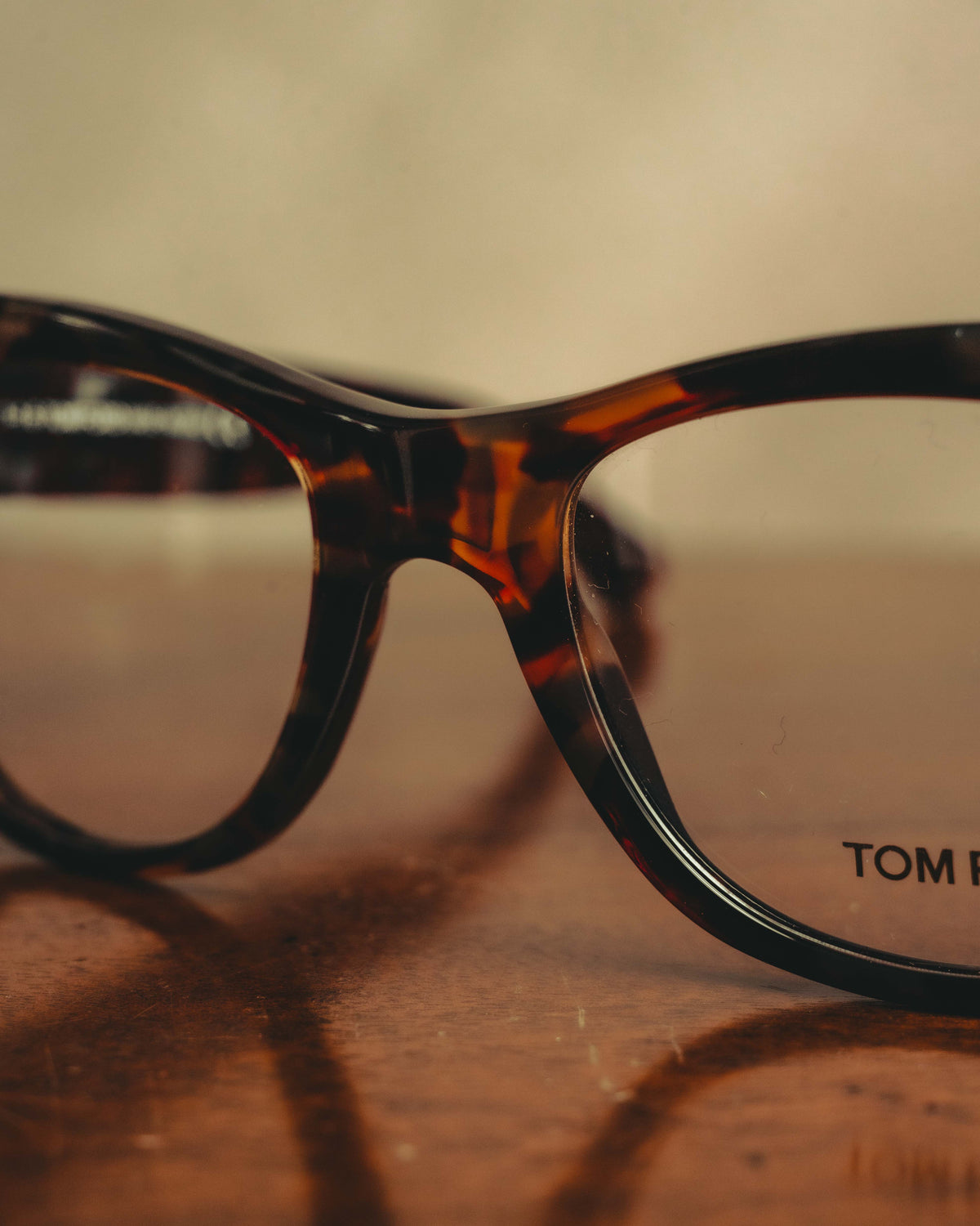 "TOM FORD" 10's Classic square eyeglasses