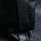 "MASAKI MATSUSHIMA" Outer zipper design leather shoulder bag