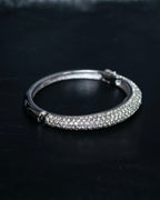 "Christian Dior" Crystal studded bangle