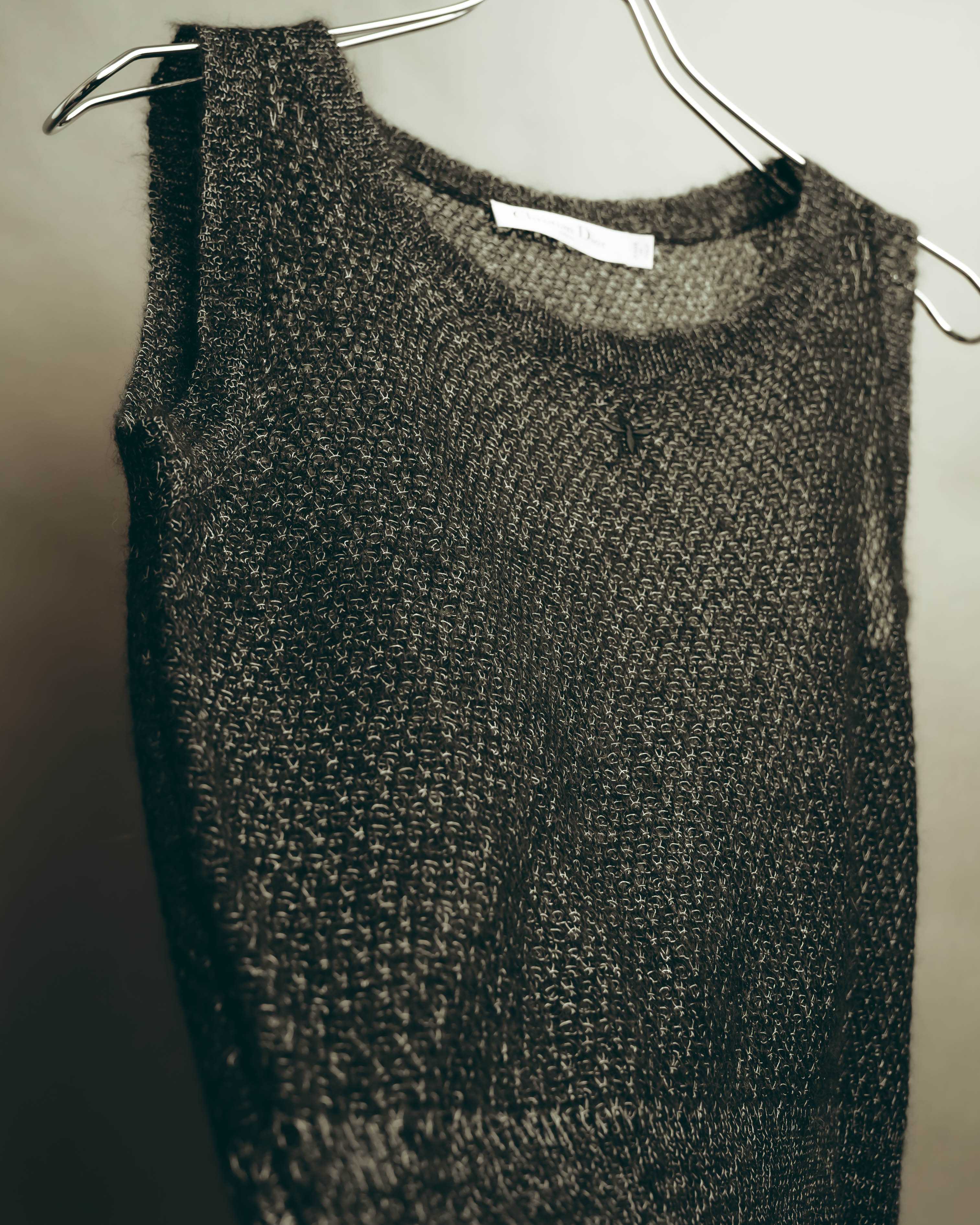 -SPECIAL- “Christian Dior” 2017-2023 Textured sheer knit ensemble