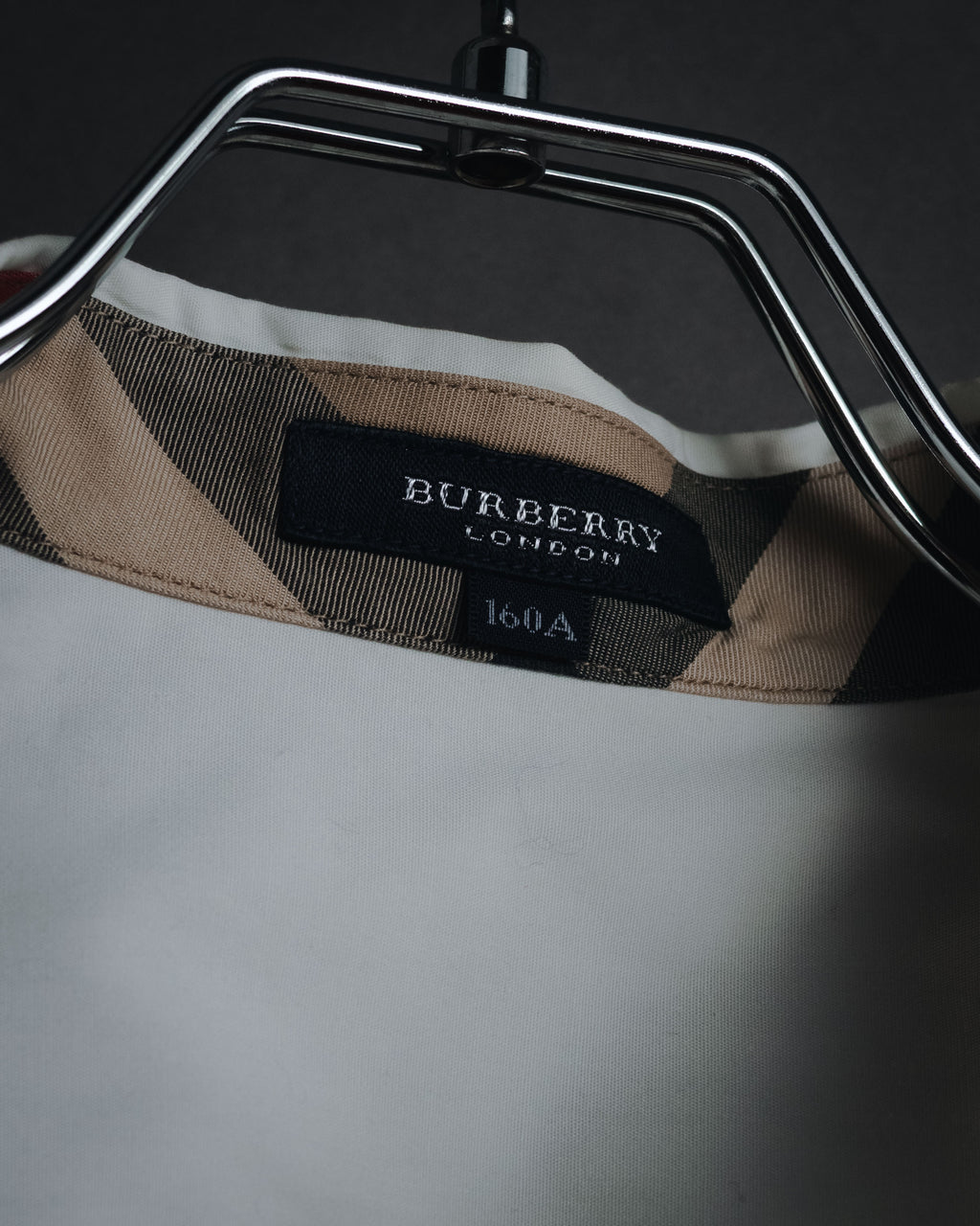 "BURBERRY LONDON" 2010-2014 pintuck tuxedo-front dress shirt