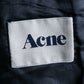 "Acne" Beautiful shape genuine leather double riders jacket