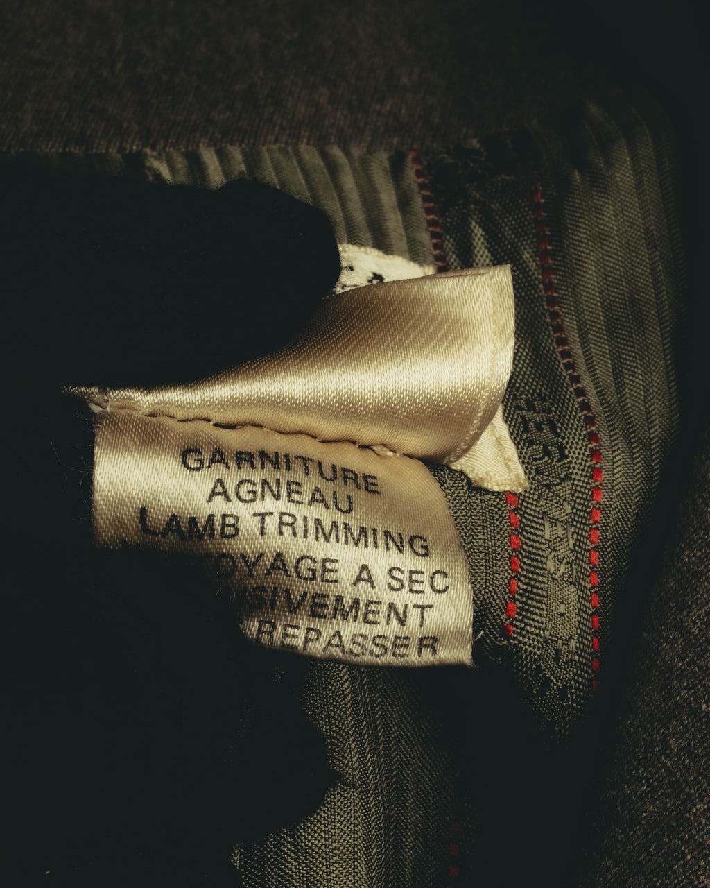 –SPECIAL– "Hermès" 70's-80's Equestrian wool tailored jacket