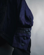 "GUCCI" 90’s-00’s military romantic ruffle blouse