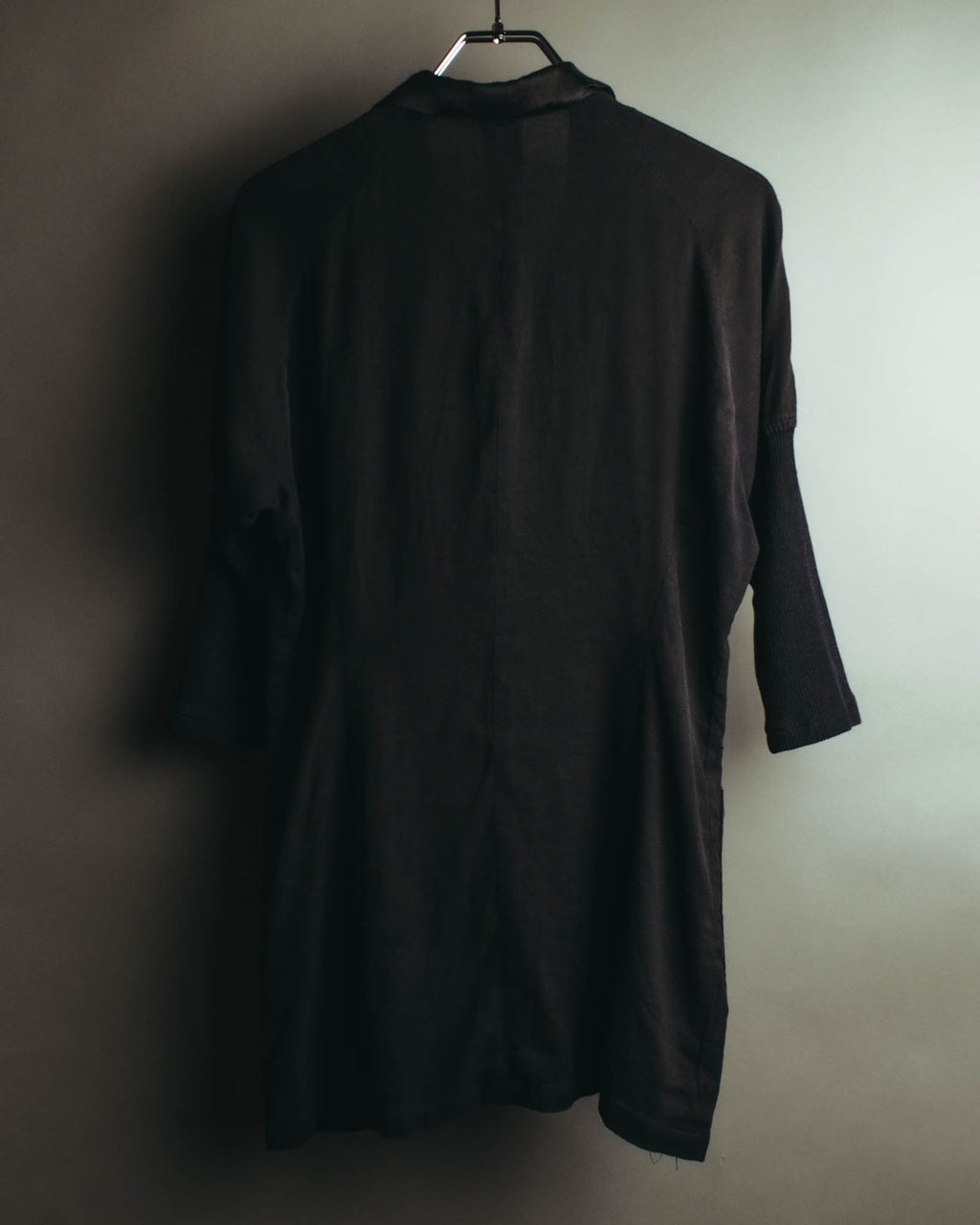 "i wish Y's bis" late 80's-90's Relaxed linen cotton long jacket