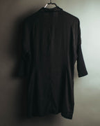 "i wish Y's bis" late 80's-90's Relaxed linen cotton long jacket