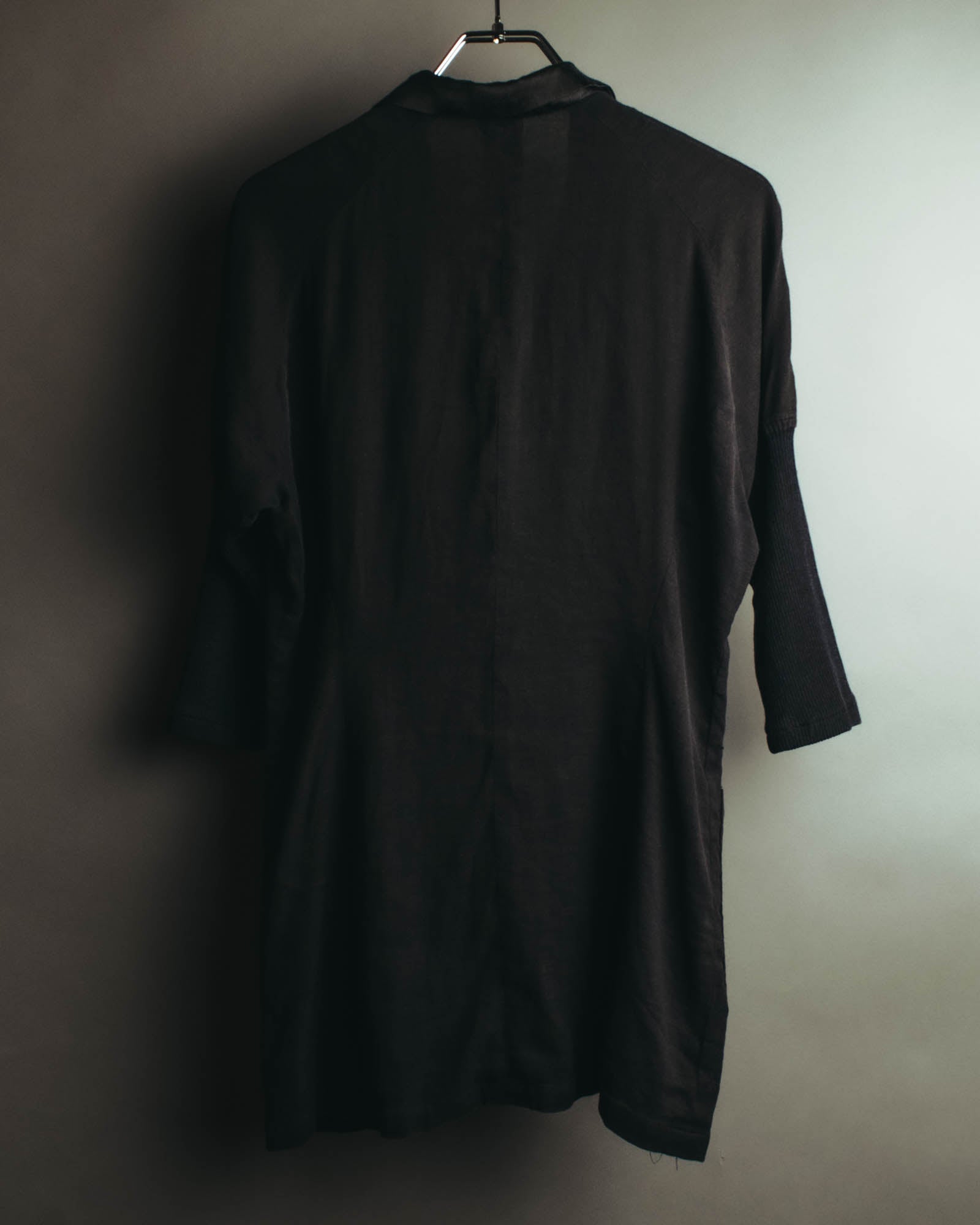 "i wish Y's bis" late 80's-90's Relaxed linen cotton long jacket