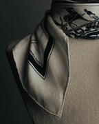 "Hermès" Classic ex libris silk scarf