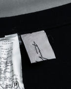 "YOHJI YAMAMOTO" 11SS Minimalist design skirt-like silhouette wide slacks