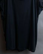 "GUCCI" Layered see-through design pullover