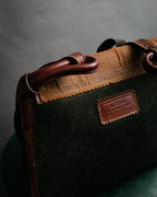 –SPECIAL– “LOEWE” 70’s-80’s Caza Cordobán embossed shoulder bag