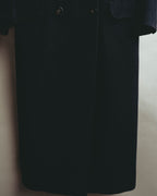 "Burberrys" 80's Classic double breasted wool cashmere maxi coat