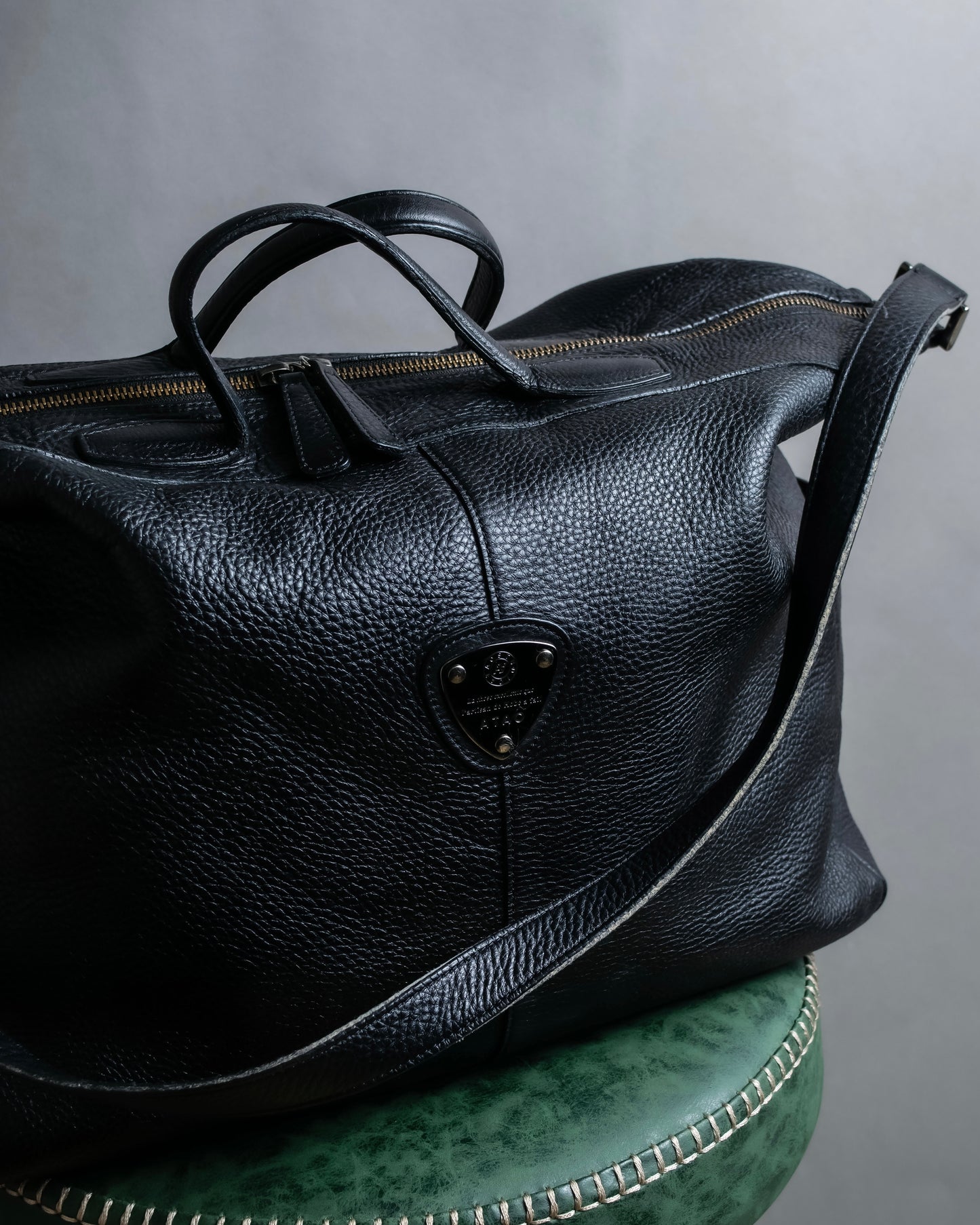 "ATAO" Gravity series grained leather 2way bag