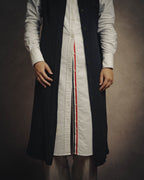 -SPECIAL- “HERMÈS“ 00’s-10’s Sleeveless silk draped shirt dress