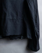 "COMME des GARCONS
COMME des GARCONS" 6 button detail raw edge jacket