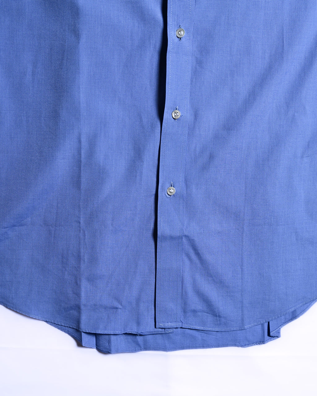CÉLINE/ Beautiful Colored Logo Embroidered Cotton Shirt Blue